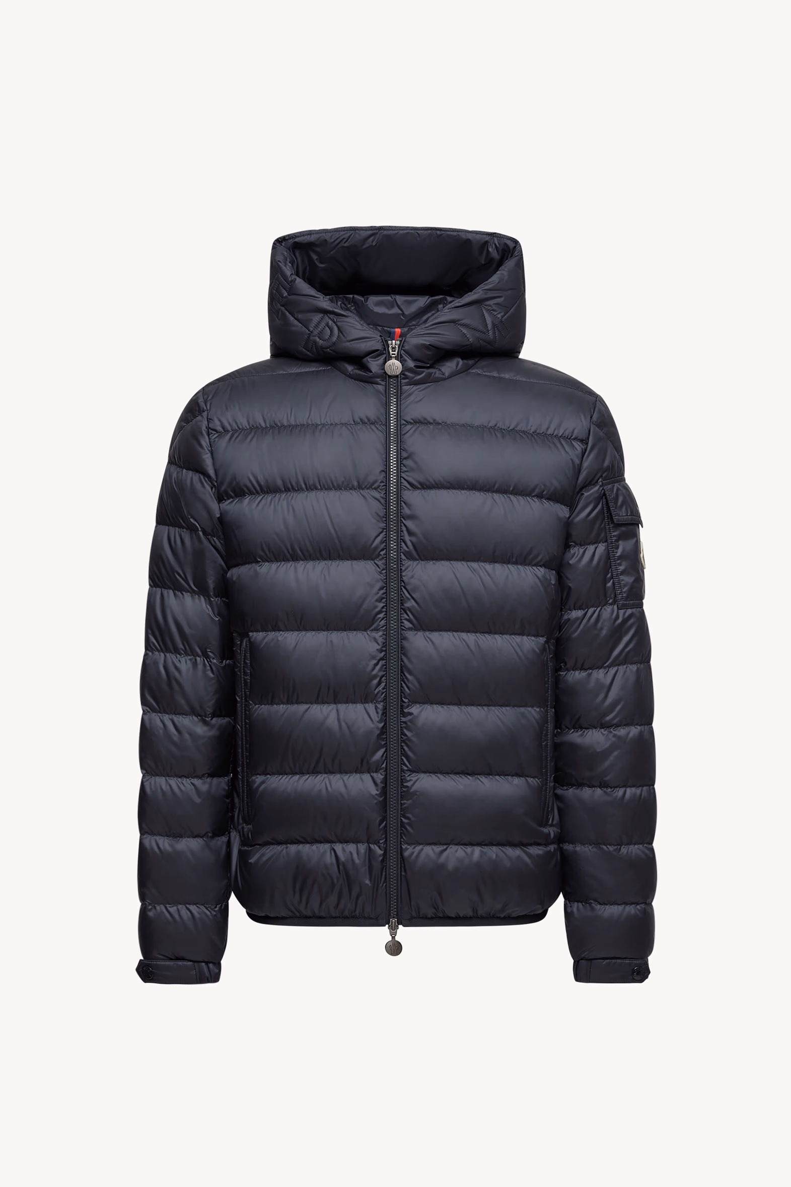 Najan Hooded Short Down Jacket Men Blue Moncler 2